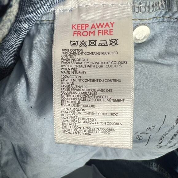 BDG Iets Frans Women's Jeans Size W 28 Denim Monogram High Waist Boyfriend - Picture 6 of 12